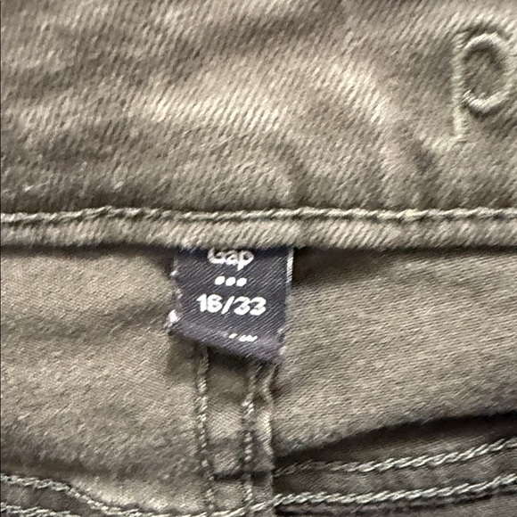 GAP Olive Green Toddler Pants - Picture 2 of 5